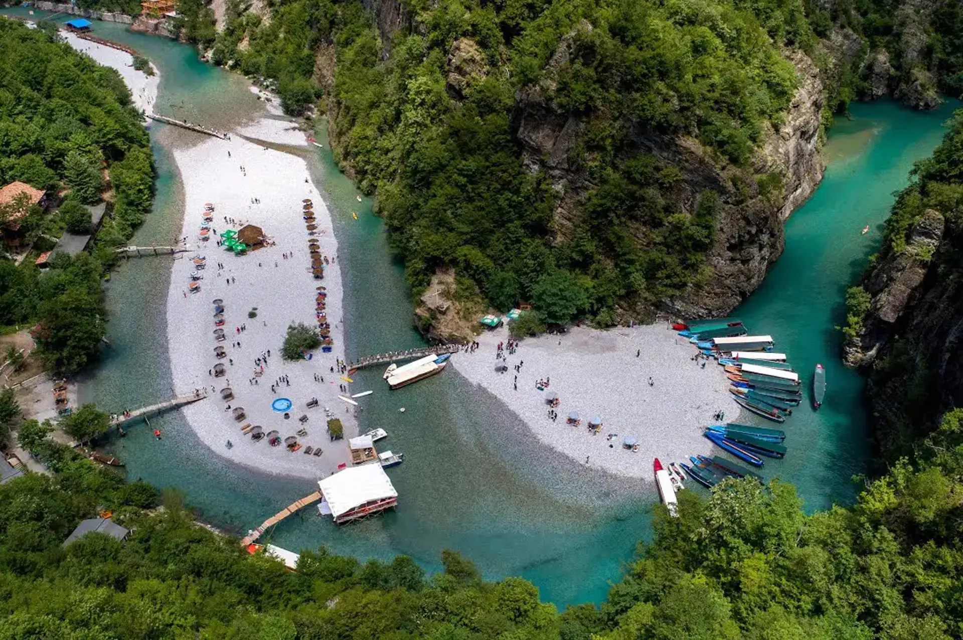 Shkodër to Shala River route